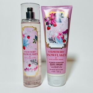 STRAWBERRY SNOWFLAKES